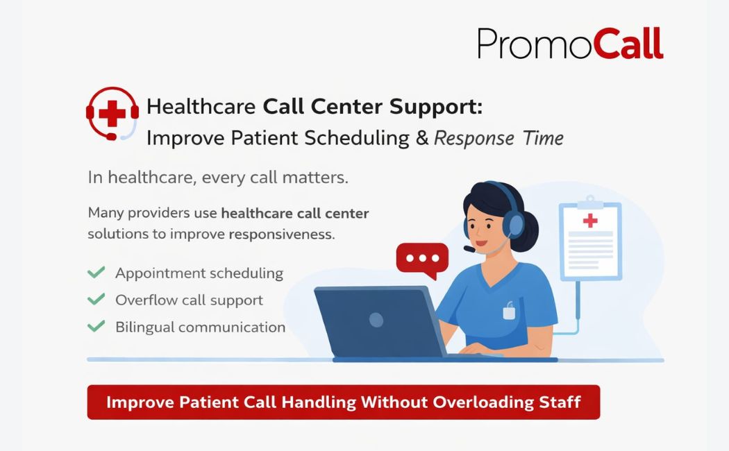 Healthcare Call Center Support: Improve Patient Scheduling & Response Time