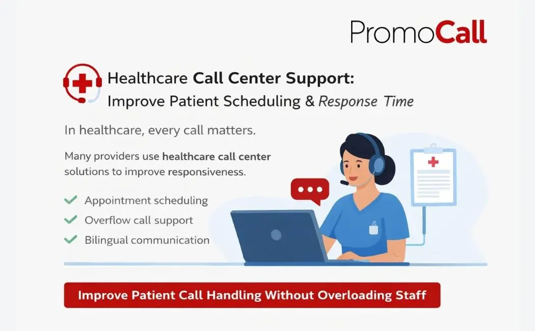 Healthcare Call Center Support: Improve Patient Scheduling & Response Time